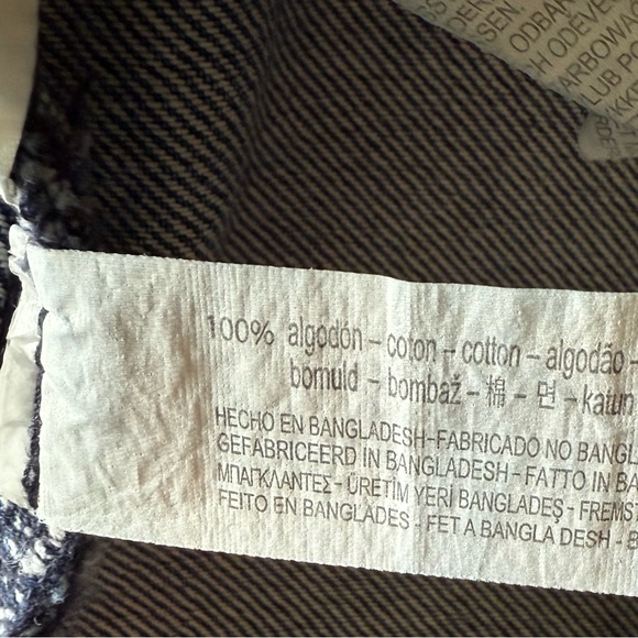 Zara High Waist Paperbag Denim Shorts with Belt Size 2 - Picture 11 of 11